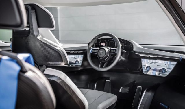 Porsche unveiled the interior of the future