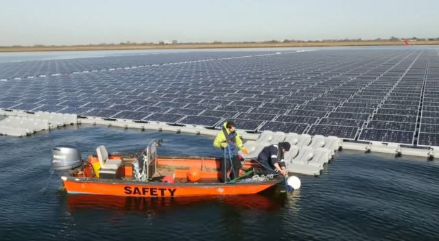 The world's largest Floating Solar Farm