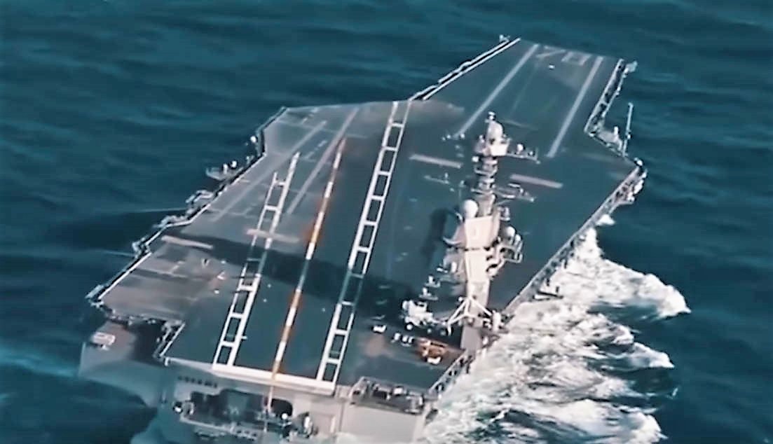 US Testing its New Gigantic $13 Billion Aircraft Carrier