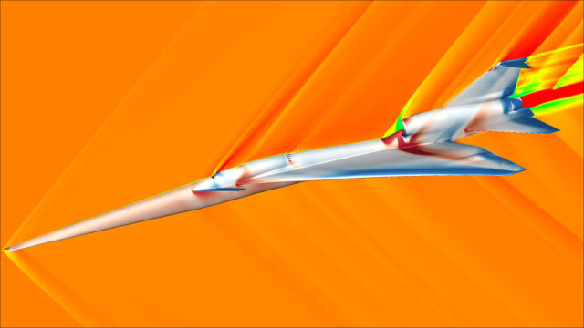 Visualizing Quieter Supersonic Flight