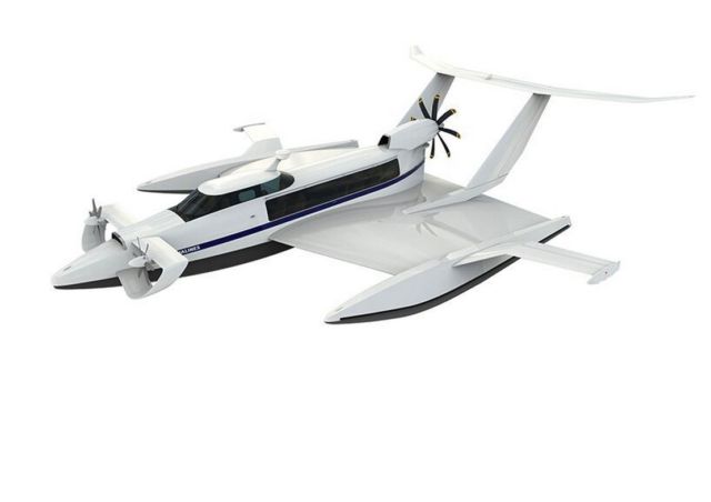 Aquas EP-15 Ekranoplan ground-effect craft (1)