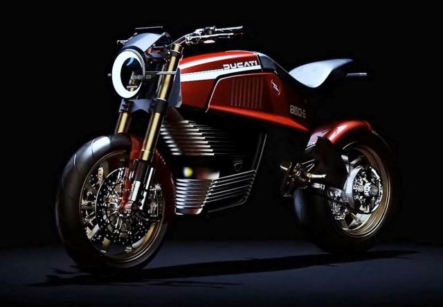 Italdesign Ducati 860-E Concept Motorcycle