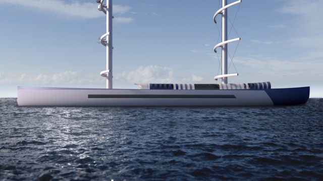 Arctic 85 meter luxury Sailing Yacht