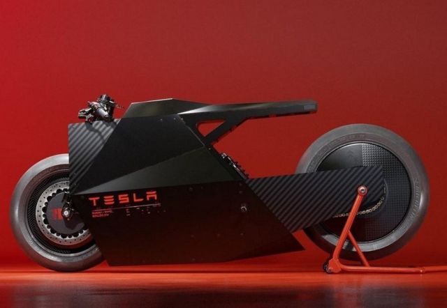 MHC Sokudo Tesla Motorcycle Concept