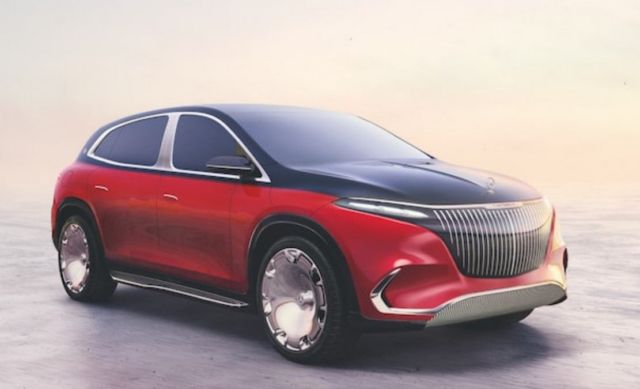 Mercedes Maybach EQS concept