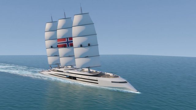 Norway 161 meter Superyacht concept