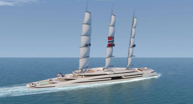 Norway 161 meter Superyacht concept (2)