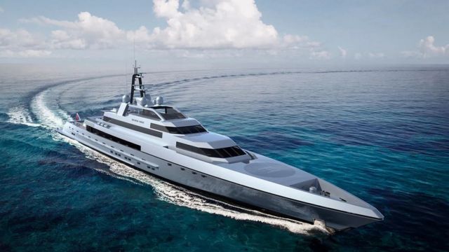 Silver Edge 260-Foot Superyacht