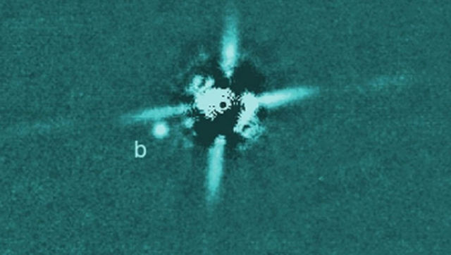 Direct Image of a Baby Exoplanet