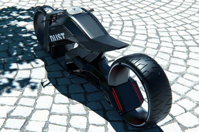 Dust Tron-inspired electric Motorcycle (7)