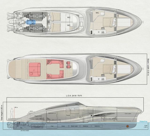 Embryon 24 meters Translucent yacht (3)