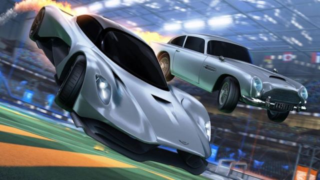 James Bond's latest Aston Martin in 'Rocket League'