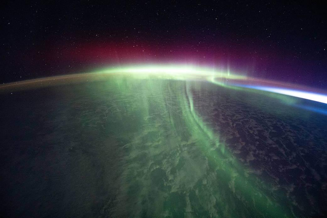 Aurora over the Southern Skies