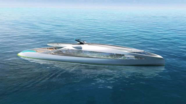 Zero-Carbon Superyacht Concept VY-01