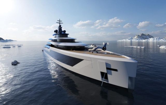 120m World Voyager Scintilla Superyacht concept