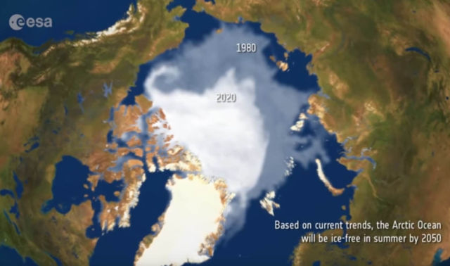 Change in the Arctic