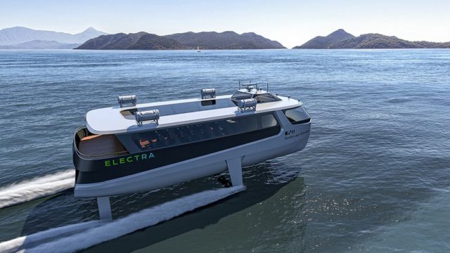 Electra 150 passengers electric Hydrofoil 