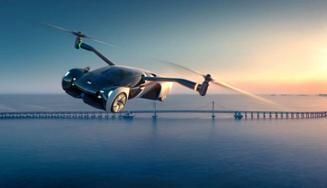 HT Aero's dual Car/eVTOL concept