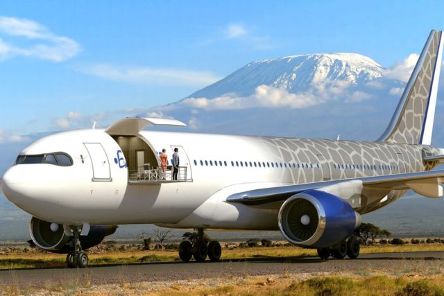 Lufthansa Personal "Flying Hotel"