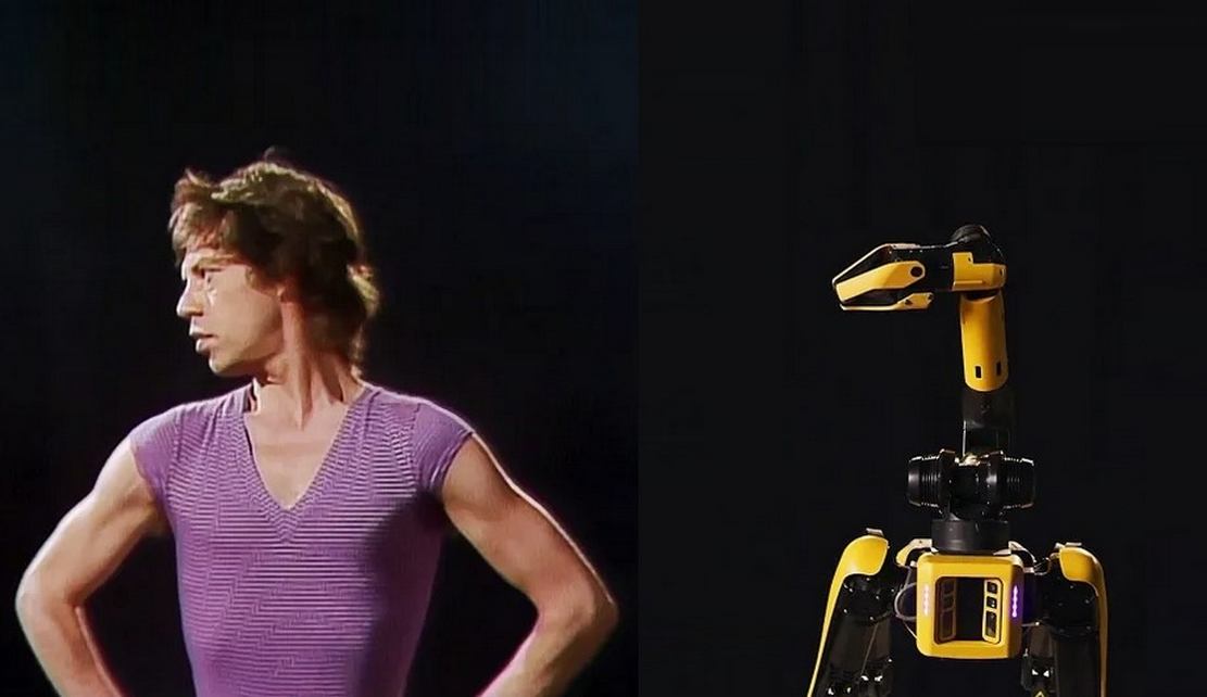 'Spot Me Up' - The Rolling Stones & Boston Dynamics