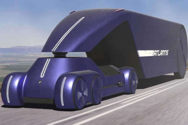 Atlantis autonomous highway electric truck