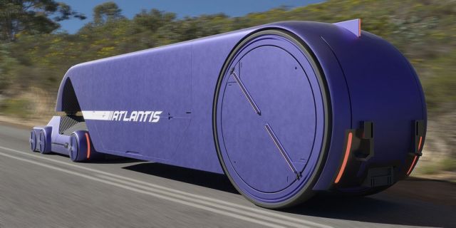 Atlantis autonomous highway electric truck (10)