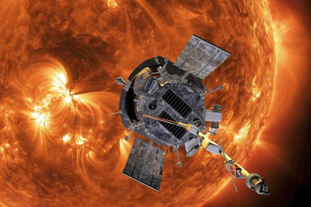 For the first time a Spacecraft has touched the Sun
