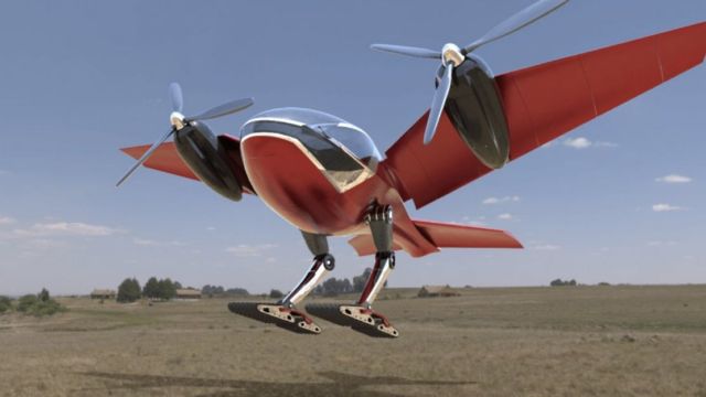 Macrobat bird-like eVTOL