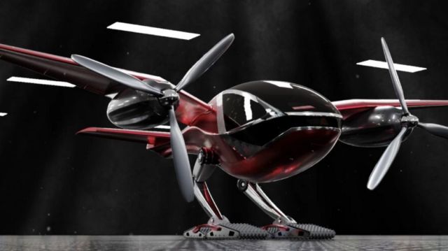 Macrobat bird-like eVTOL (4)