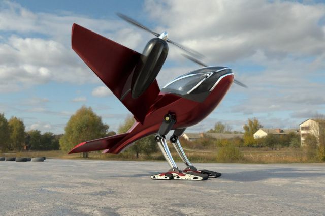 Macrobat bird-like eVTOL (3)