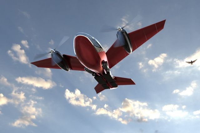 Macrobat bird-like eVTOL (2)