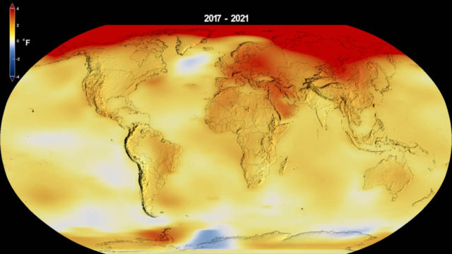 2021 Tied for 6th Warmest Year in Continued Trend