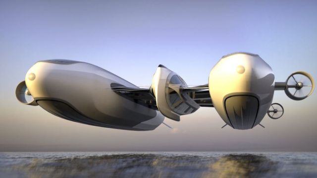 Lazzarini Air Yacht concept