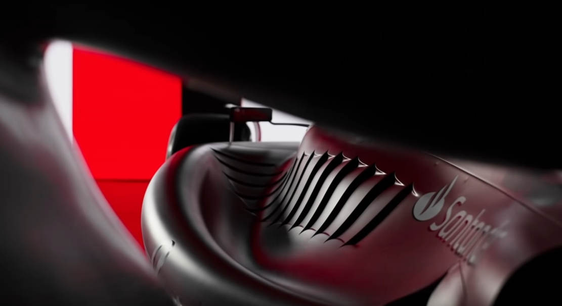 Ferrari's genius Sidepod Design
