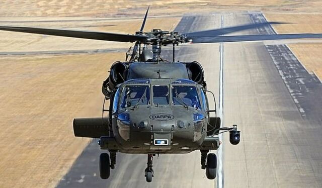 Autonomous Flight of the Black Hawk helicopter