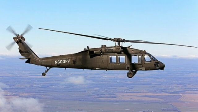 Autonomous Flight of the Black Hawk helicopter
