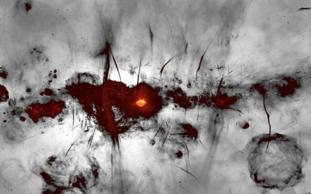 The 'Storm' in the Galactic Center 