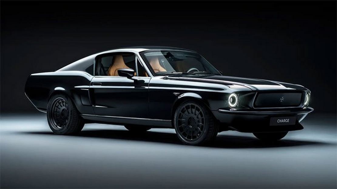 All-electric version of the Classic 1960's Ford Mustang (7)