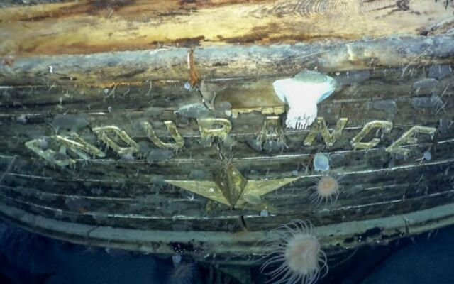 Endurance Historic Shipwreck was found