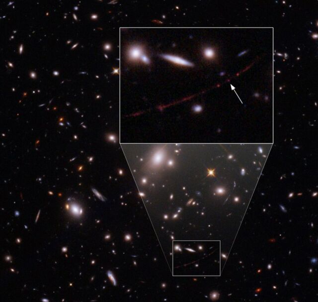 The Most Distant Star just detected