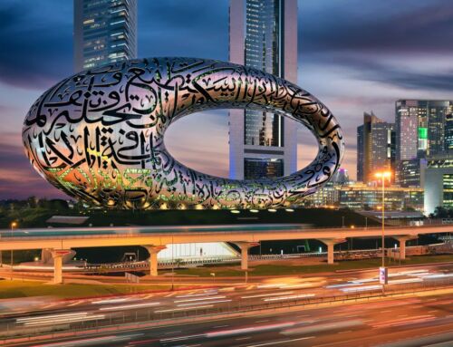 The spectacular Museum of the Future in Dubai