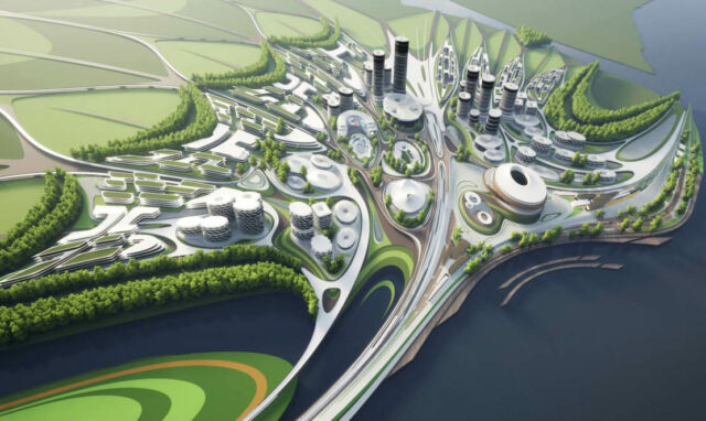 Zaha Hadid's Liberland Meterverse Virtual City