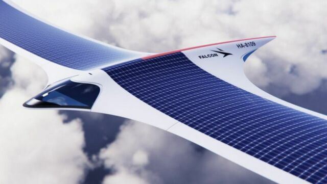 Falcon Solar-Powered aircraft (8)