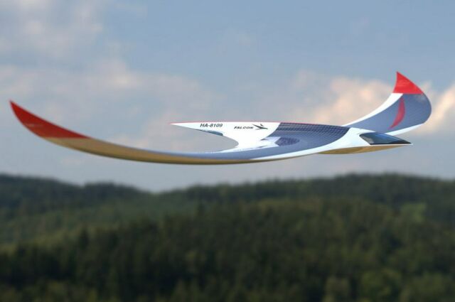 Falcon Solar-Powered aircraft (6)