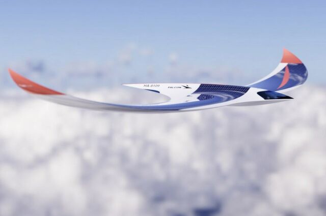 Falcon Solar-Powered aircraft (4)