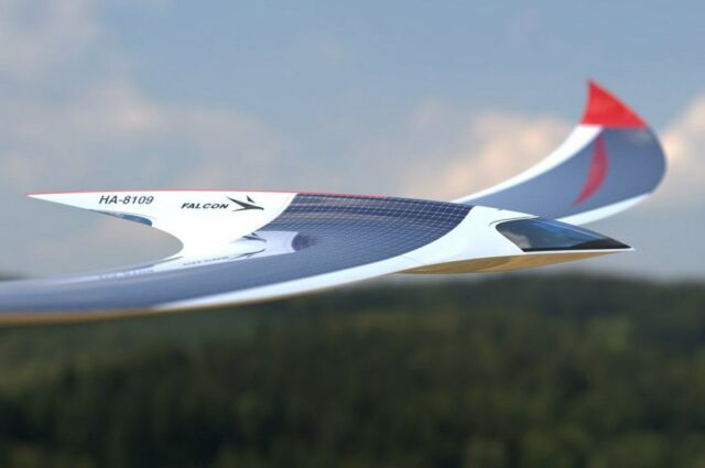 Falcon Solar-Powered aircraft (2)