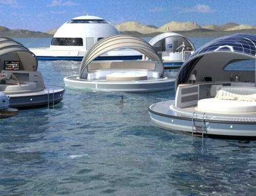 Lazzarini Mobile Floating suite concept