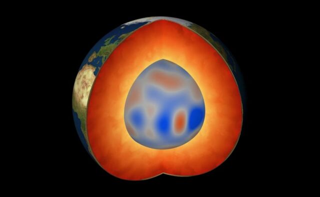 Magnetic Waves deep down Earth discovered