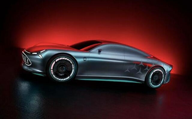 Mercedes Vision AMG sports EV