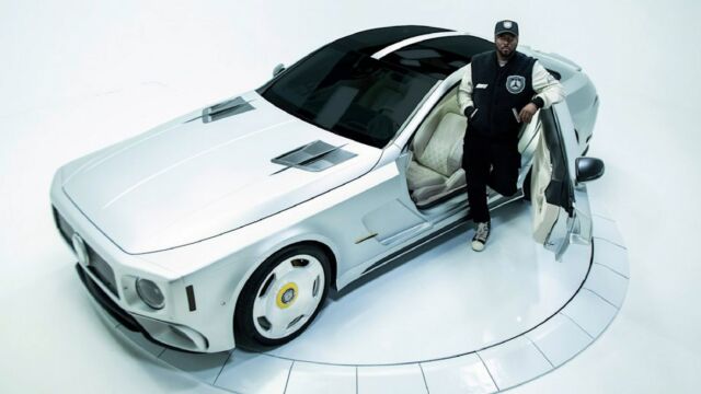 Mercedes and will.i.am unveiled a one off AMG GT (2)
